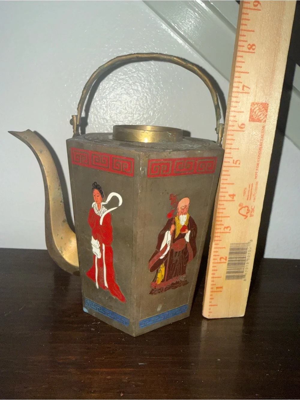 Vintage Chinese Brass Teapot